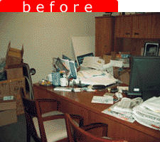 Before finding a good paper management and filing system